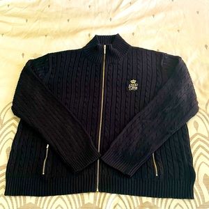 Women’s Ralph Lauren Zip Cardigan 💕